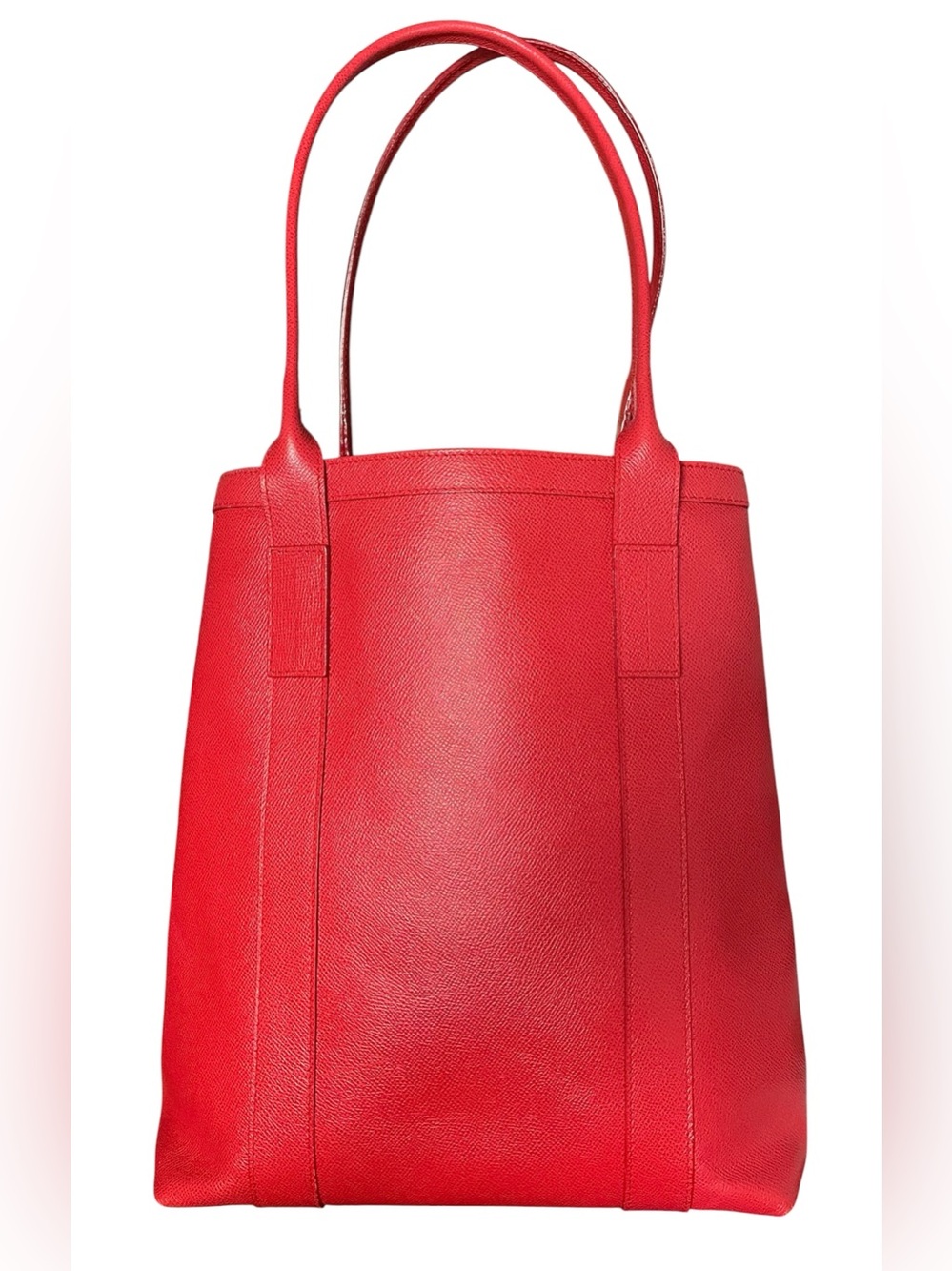 T. Anthony, LTD. Italy Red Leather Shoulder Tote Bag